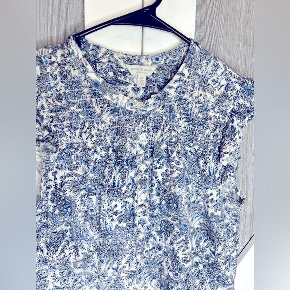 Lucky Brand Tops - BAG032. Lucky Brand Mixed Media Top Small